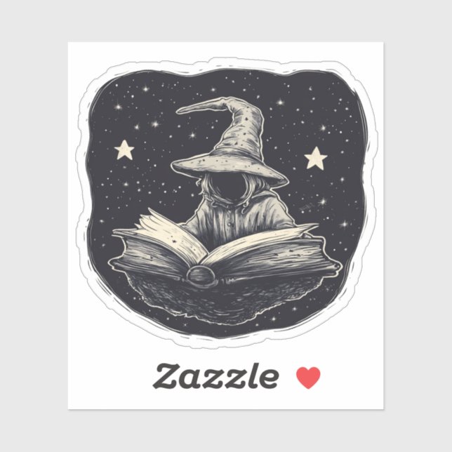 Witch and Spells Unique Sticker (Sheet)
