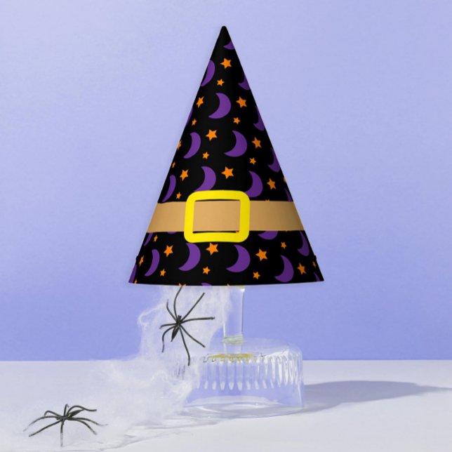 Witch and Wizards Stars and Moon Party Hat (Creator Uploaded)