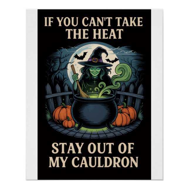 Witch at the Cauldron Poster (Front)
