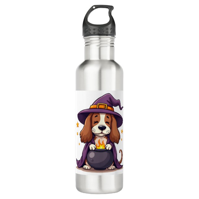 Witch Basset Brew 710 Ml Water Bottle (Front)