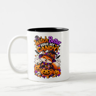 Witch Better Have My Candy Cute Halloween Fox Mug