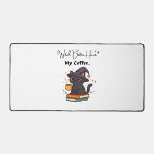 Witch Better Have My Coffee Classic T-Shirt Desk Mat