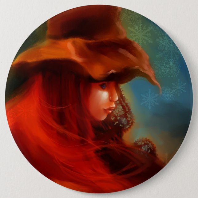 Witch Button (Front)