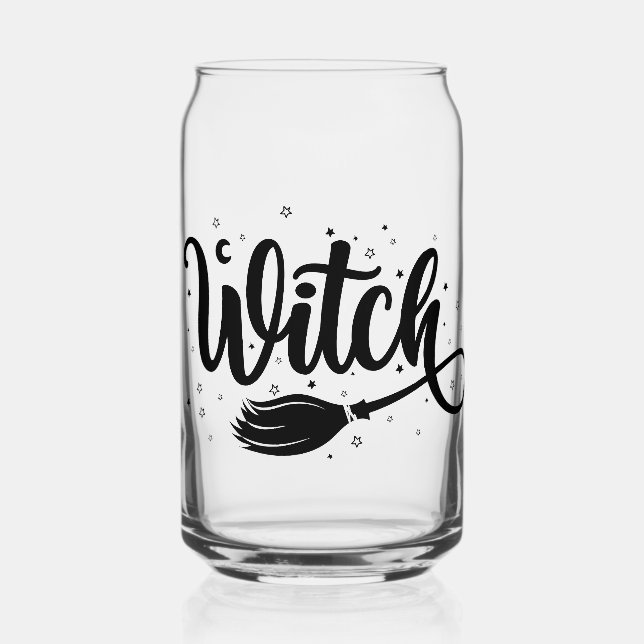 Witch Can Glass (Front)