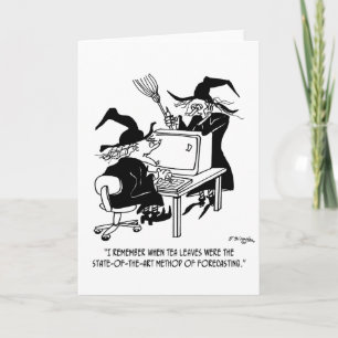 Witch Cartoon 4864 Card