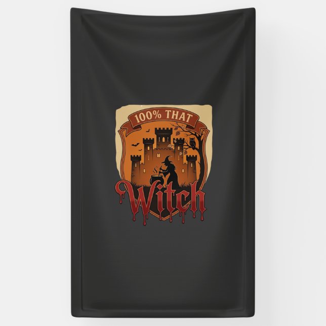 Witch Castle Cauldron Owl Bats_1 Banner (Vertical)