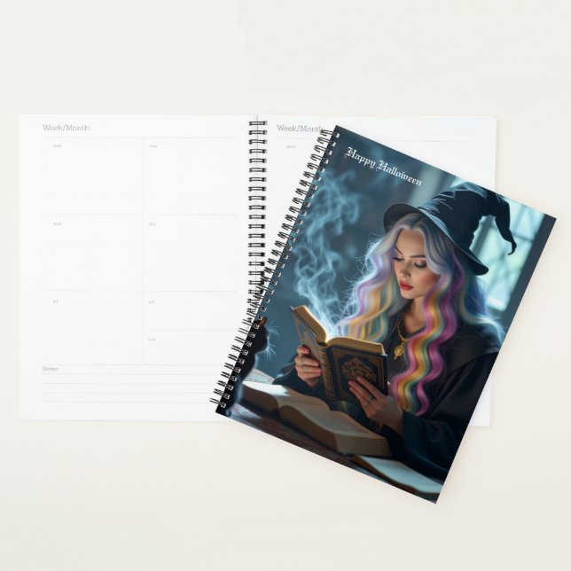 Witch Cat Calendar Planner (Display)