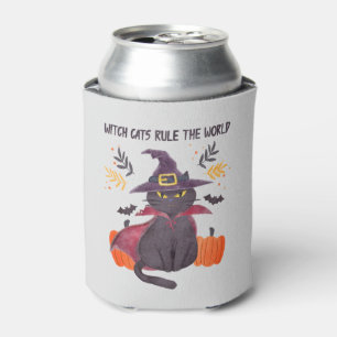 Witch Cats Rule The World – Black Cat Can Cooler