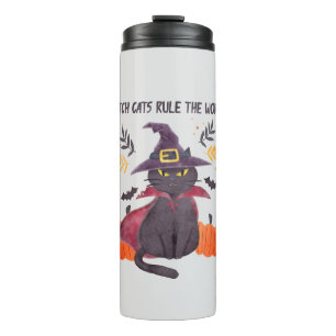 Witch Cats Rule The World Thermal Tumbler