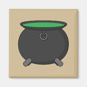 Witch Cauldron Magnet