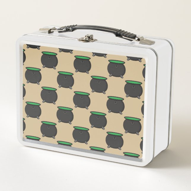 Witch Cauldron Metal Lunch Box (Front)