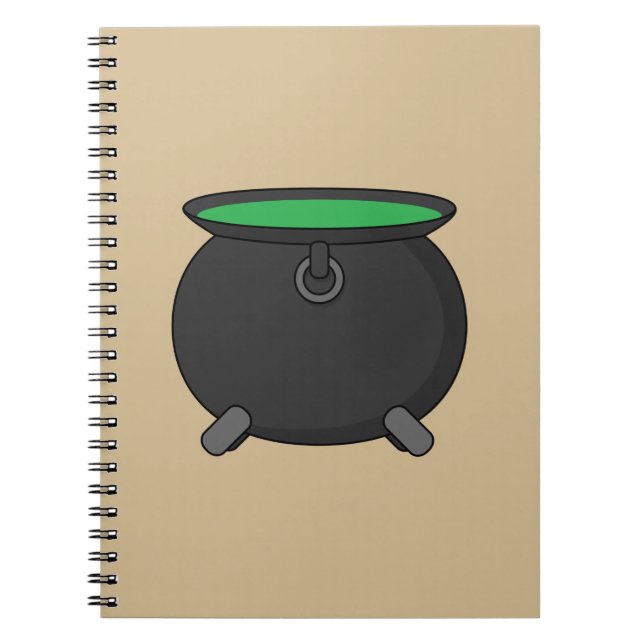 Witch Cauldron Notebook (Front)
