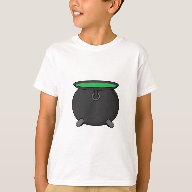 Witch Cauldron T-Shirt (Front)
