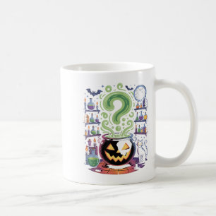 Witch Cauldron Tions Pumpkins Soky Halloween Coffee Mug