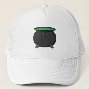 Witch Cauldron Trucker Hat