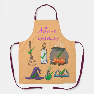 Witch Checklist Thunder_Cove Apron