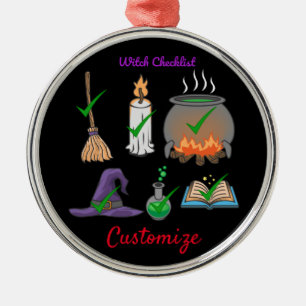 Witch Checklist Thunder_Cove Metal Tree Decoration
