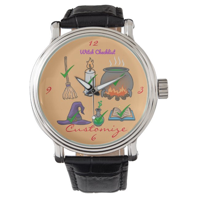 Witch Checklist Thunder_Cove Watch (Front)