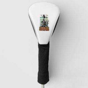 Witch Chocolate Shirt Sweet Halloween Treat Design Golf Head Cover