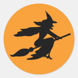 Witch Classic Round Sticker