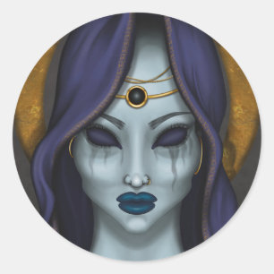 Witch Classic Round Sticker