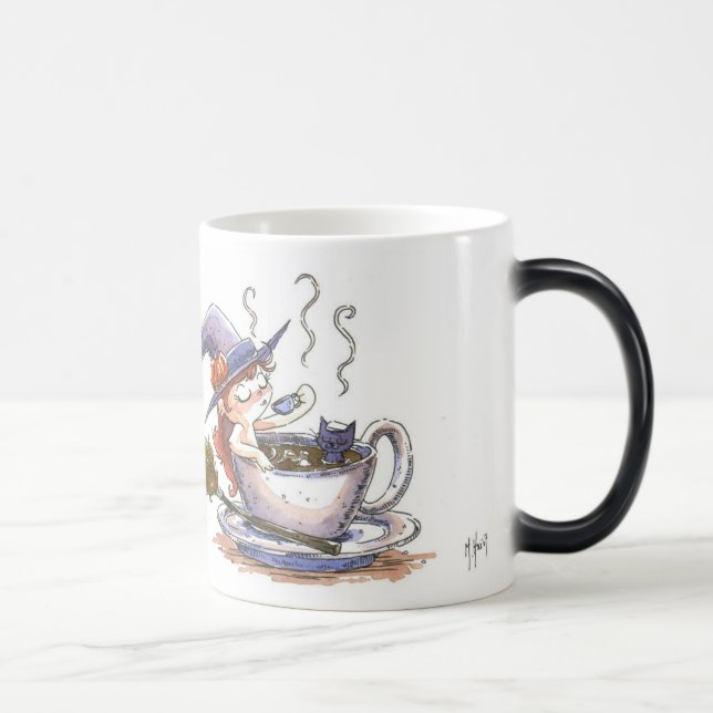 Witch Coffee Break Magic Mug (Right)
