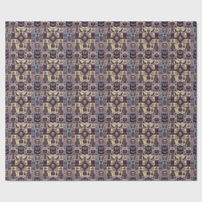 Witch Coven Witchcraft Unique Gift  Wrapping Paper (Seam)