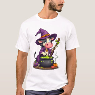 Witch Cow Cauldron Brew T-Shirt