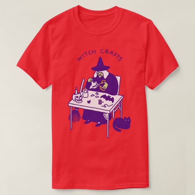 Witch Crafts Halloween for women T-Shirt (Design Front)