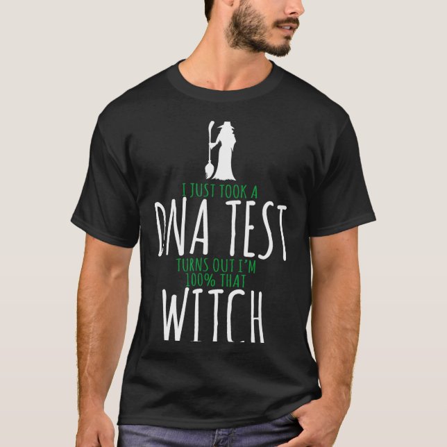 Witch design - 100% that witch - funny halloween  T-Shirt (Front)