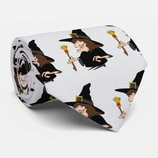 Witch Design Tie
