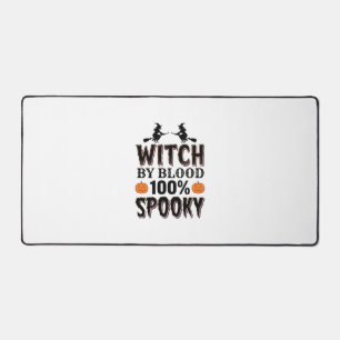 Witch DNA Design Spooky Halloween Humor_1 Desk Mat