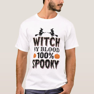 Witch DNA Design Spooky Halloween Humor_1 T-Shirt
