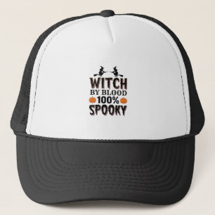 Witch DNA Design Spooky Halloween Humor_1 Trucker Hat