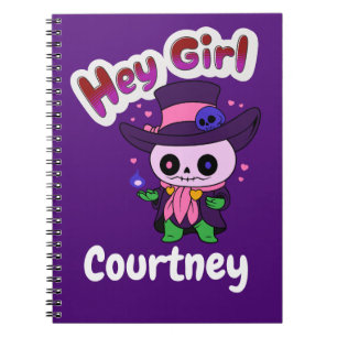 Witch Doctor Voodoo Bob Funny Custom Notebook