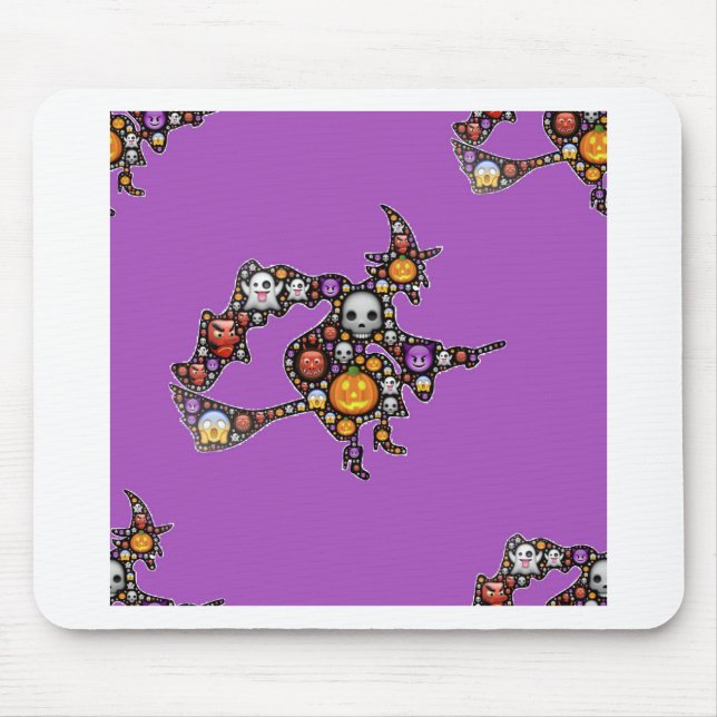 witch emoji mouse mat (Front)