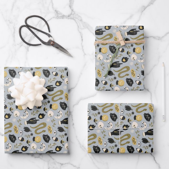 Witch Essentials Wrapping paper (Front)