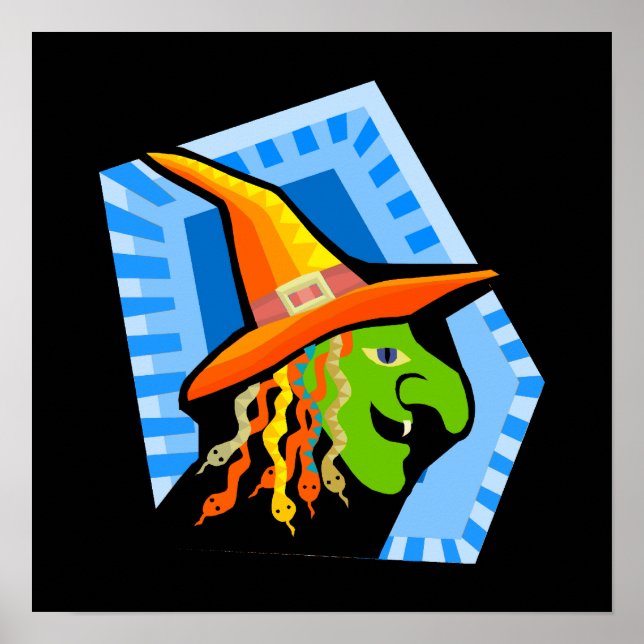 witch face poster (Front)