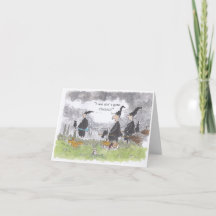 Witch Filled Halloween Card