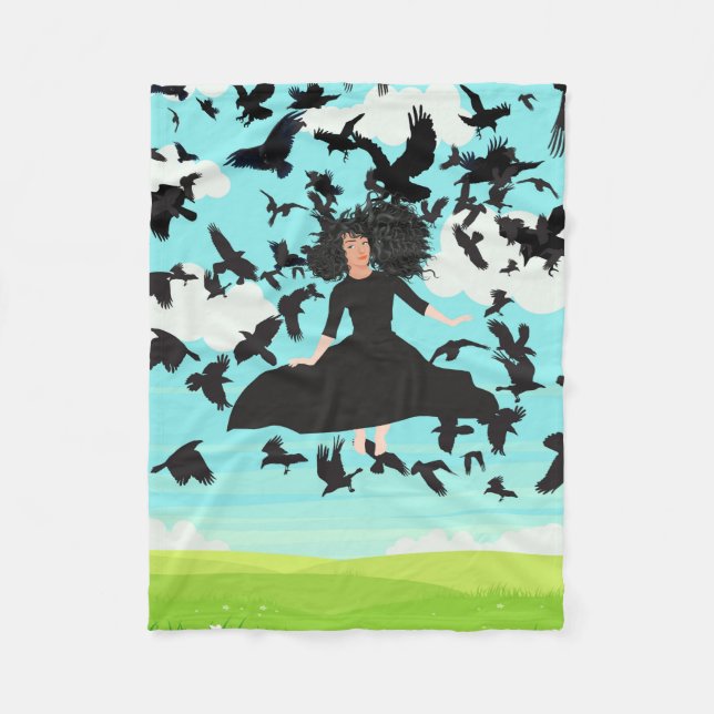 witch fleece blanket (Front)