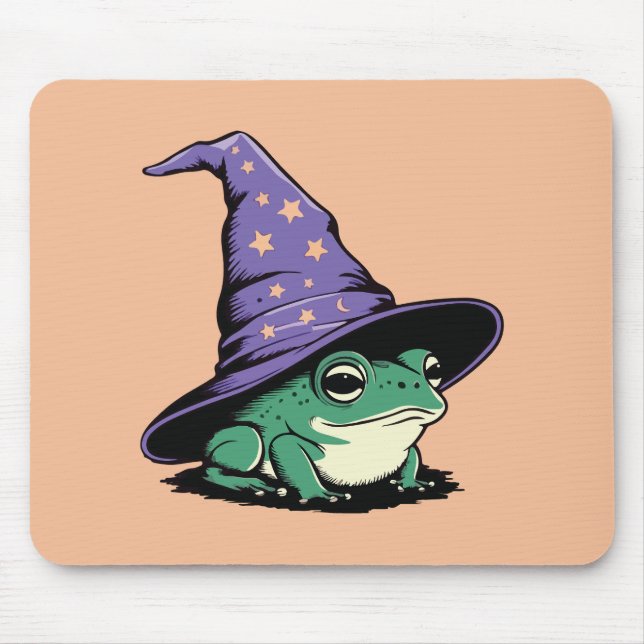 Witch frog mouse mat (Front)