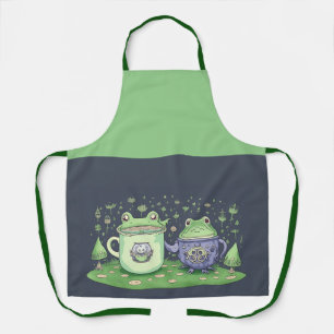 Witch Frog Potion Maker Apron
