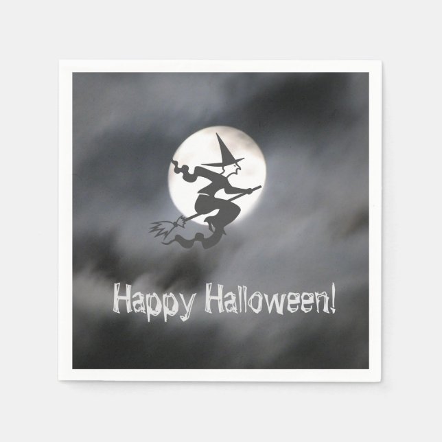 Witch Full Moon Napkin (Front)