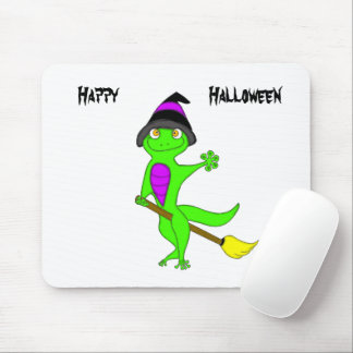 witch gecko mouse mat