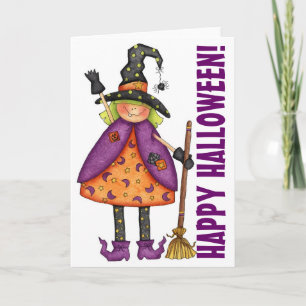 Witch - Greeting Card
