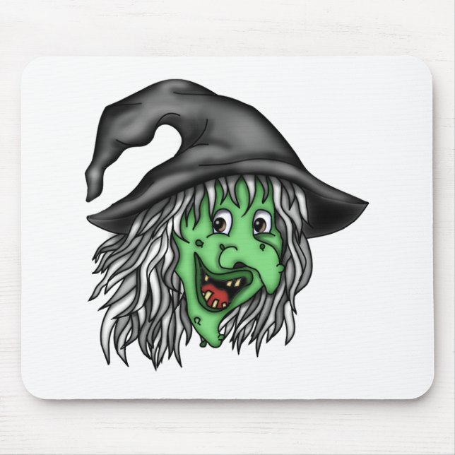 Witch Hag Mouse Mat (Front)