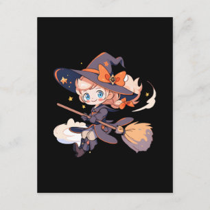 Witch Halloween Enclosure Card
