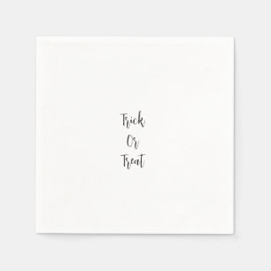 Witch halloween October bad good add name simple Napkin