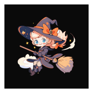 Witch Halloween Photo Print