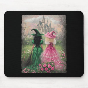 Witch Halloween Vibes Salem Witch Craft Halloween Mouse Mat